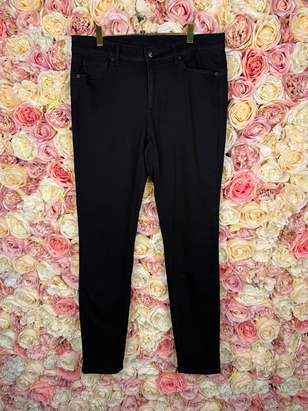 Raffaello Rossi Jeans Black Skinny