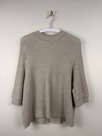 Steffen Schraut Pullover aus Merinowolle – Beige – Gr. 36 DE