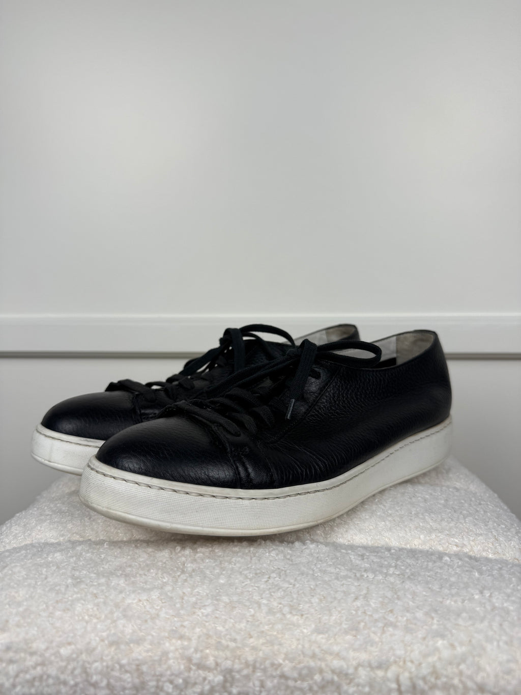 Santoni Leder Sneakers – Verschiedene Farben – Gr. 39