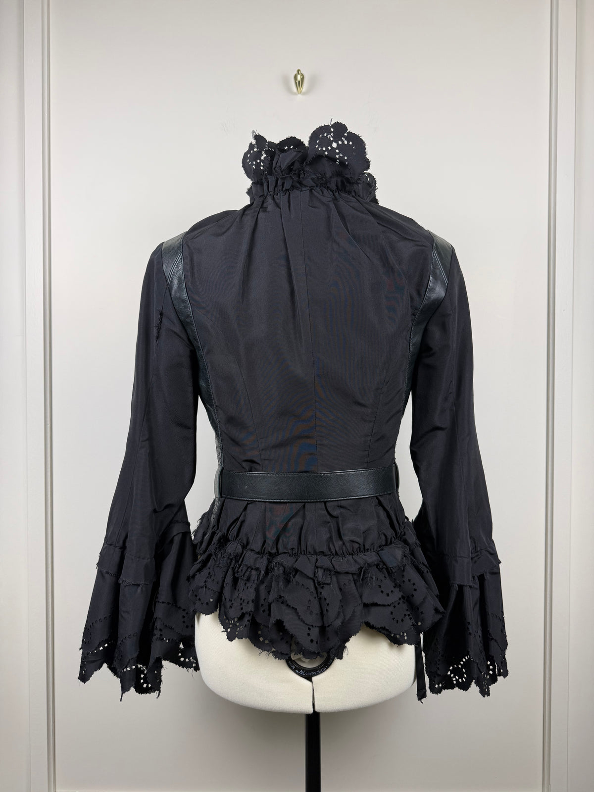 Alexander McQueen Vintage Korsett-Jacke – Schwarz – Gr. 38 DE (42 IT)