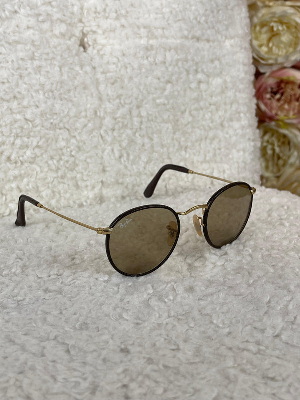 Ray-Ban Sunglasses Round Brown
