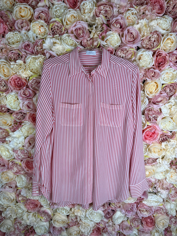 Van Laack Silk Blouse Stripes