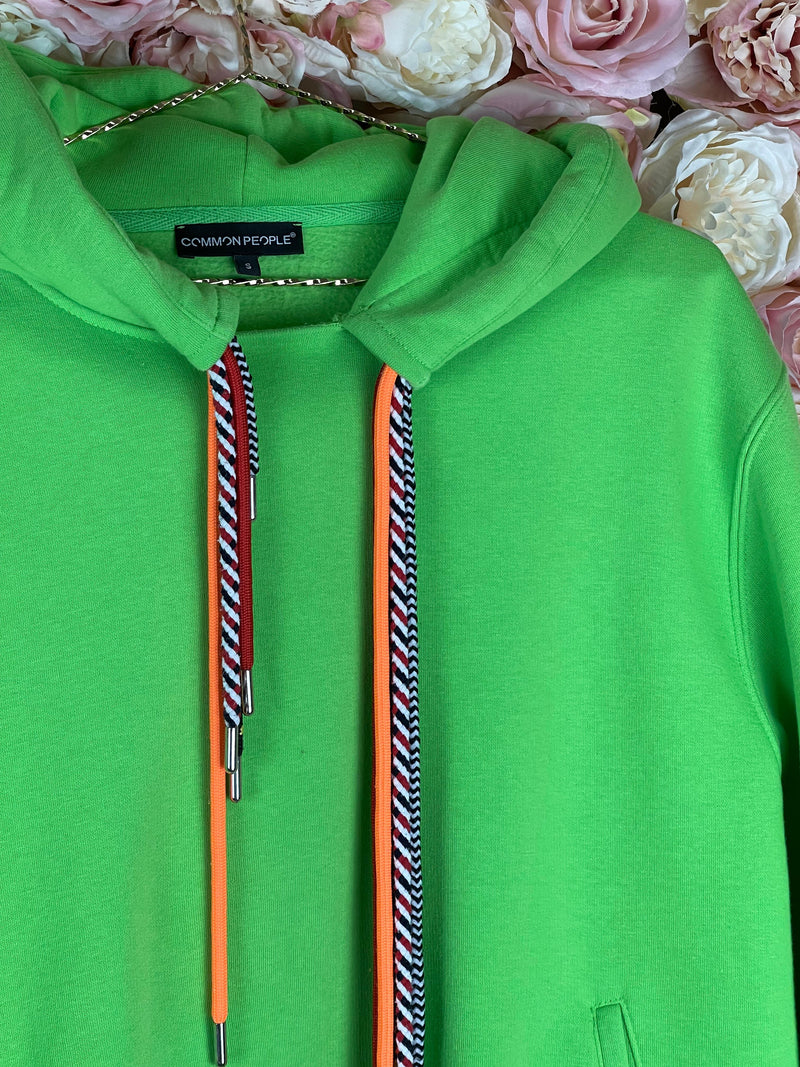 Common People Sweat Set Neon Green Sz. S