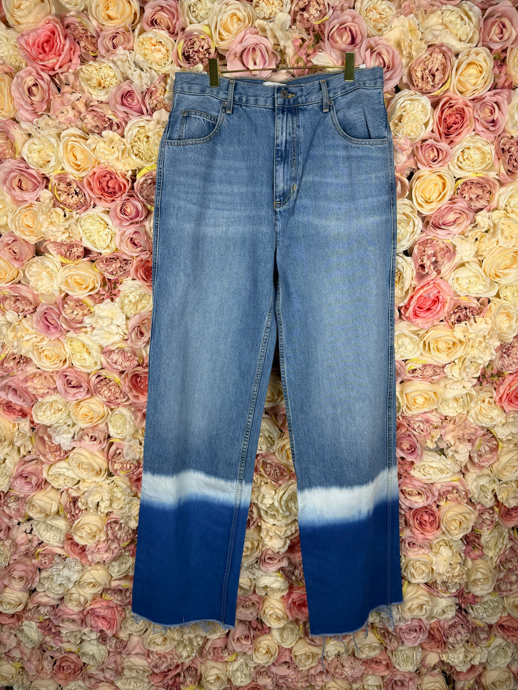 Sandro Jeans Straight Cut Light Blue Sz. 40 DE (42 FR)