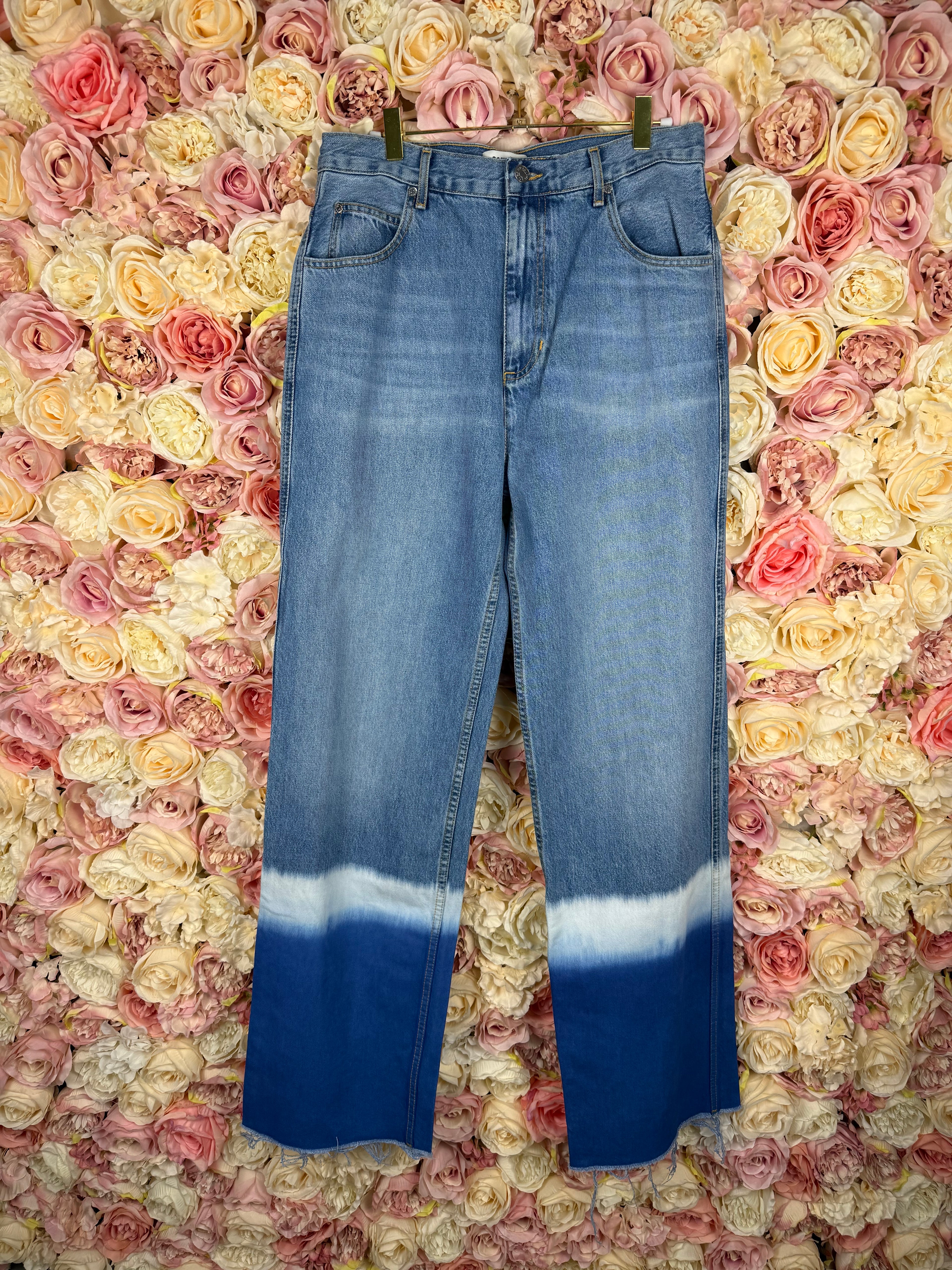 Sandro Jeans Straight Cut Light Blue Sz. 40 DE (42 FR)