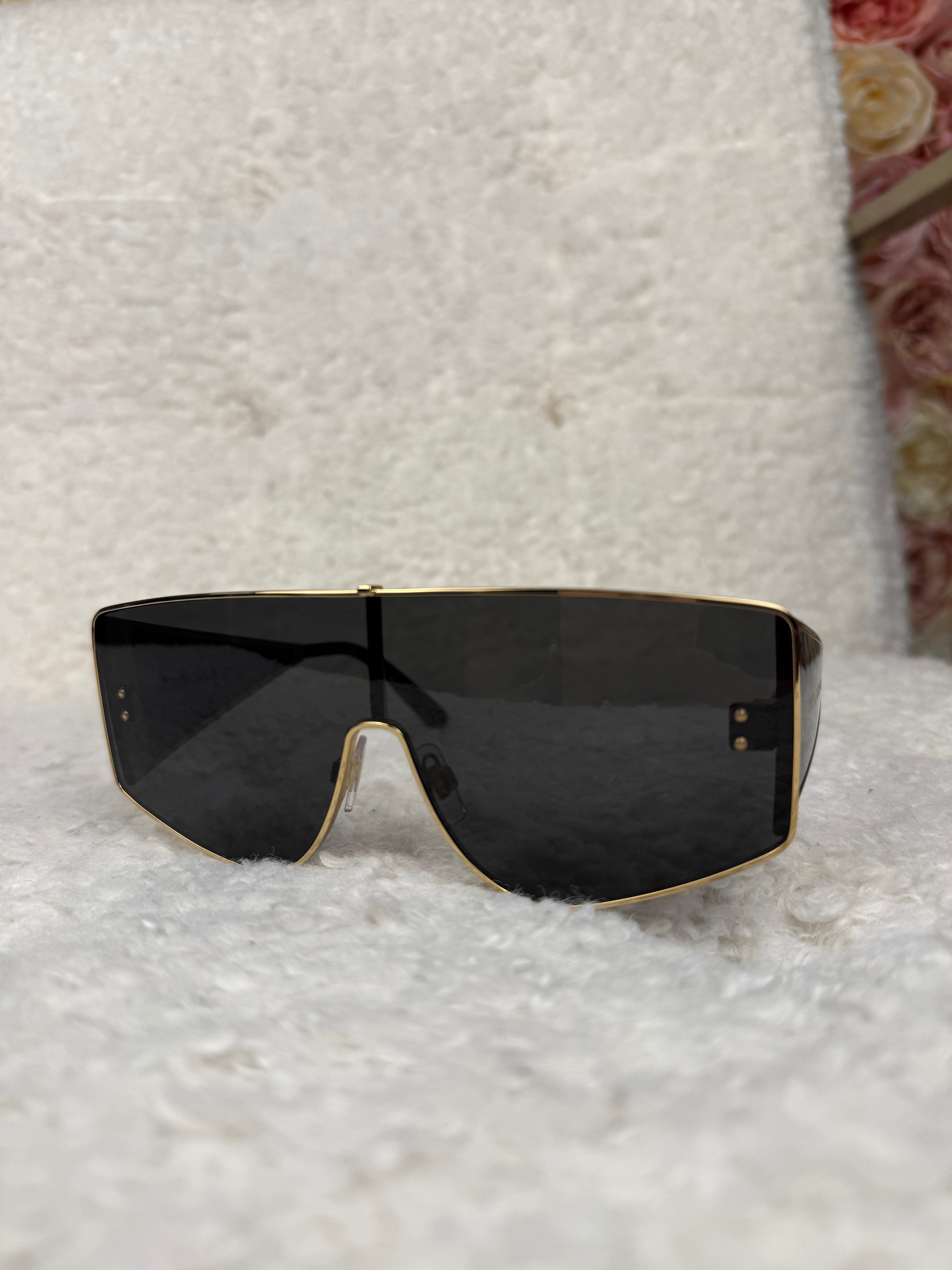 Dolce & Gabbana DNA Sunglasses Black Gold