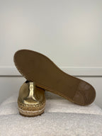 Prada Espadrilles Gold Sz. 38 EU