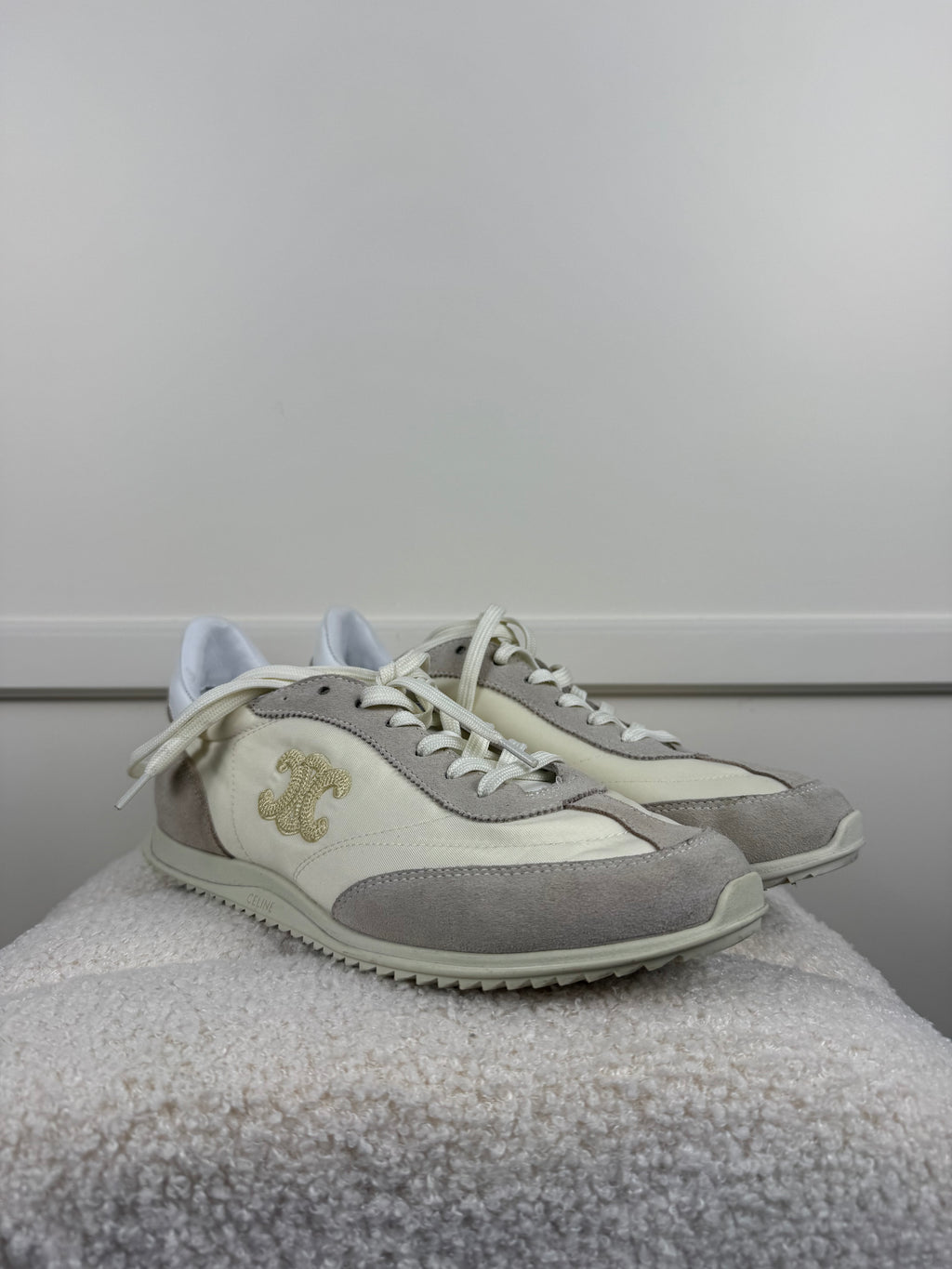 Celine "Racer" Sneakers – Creme – Gr. 39 EU