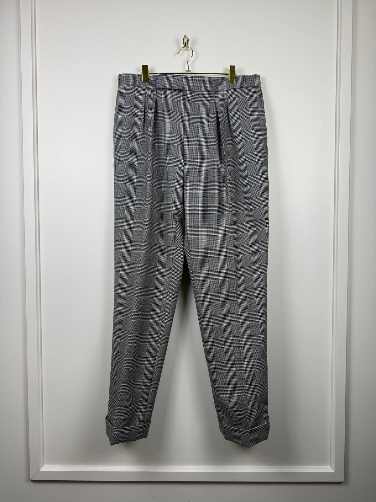 Ralph Lauren Hose – Schwarz/Weiss – Gr. L (US 12)