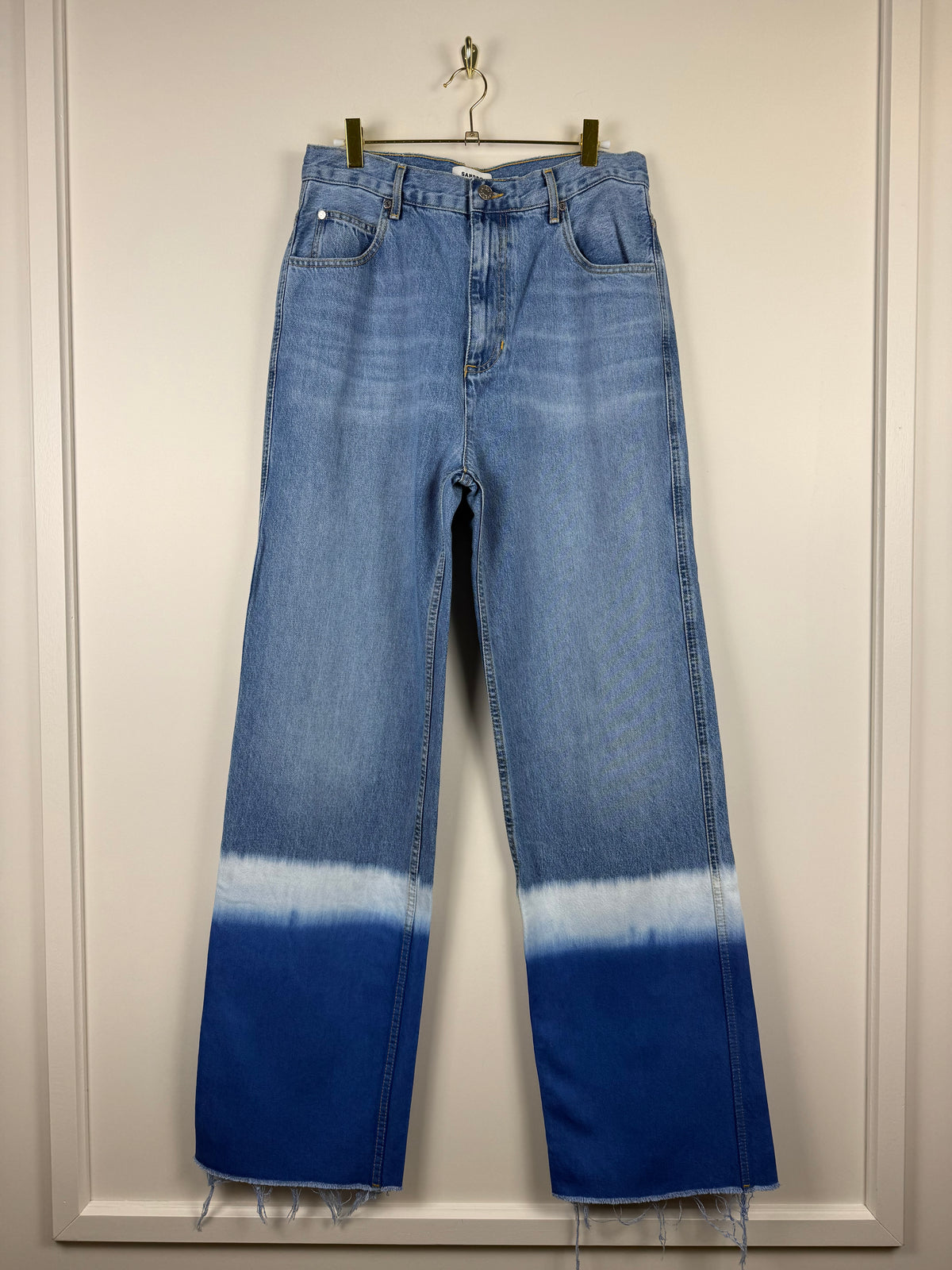 Sandro Jeans Straight Cut Light Blue Sz. 40 DE (42 FR)