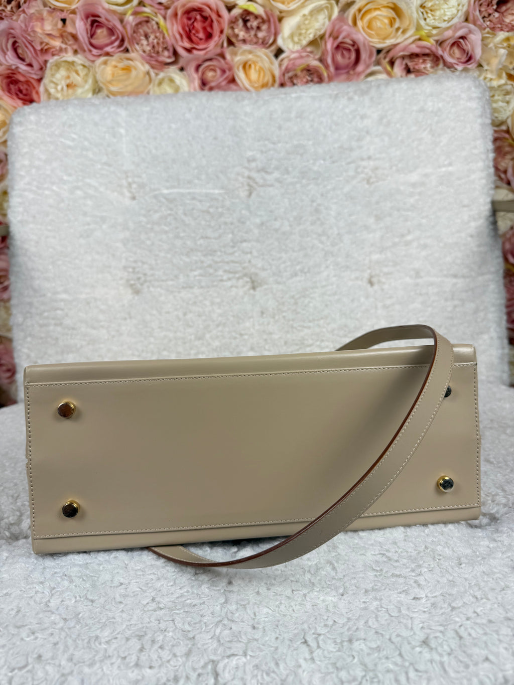 Ferragamo Top Handle Bag Beige
