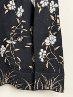 Chanel Jäcklein – Schwarz mit Vogel- & Blumenmotiven – Gr. FR 42 / DE 40