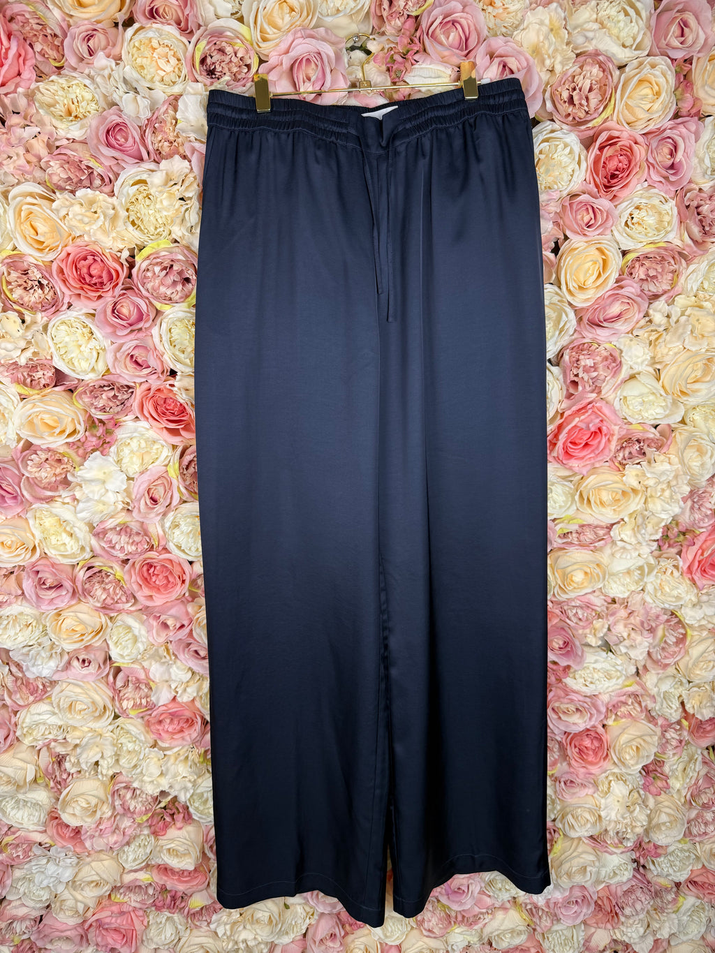 Yves Salomon Pants Dark Blue Sz. 38 DE (40 FR)
