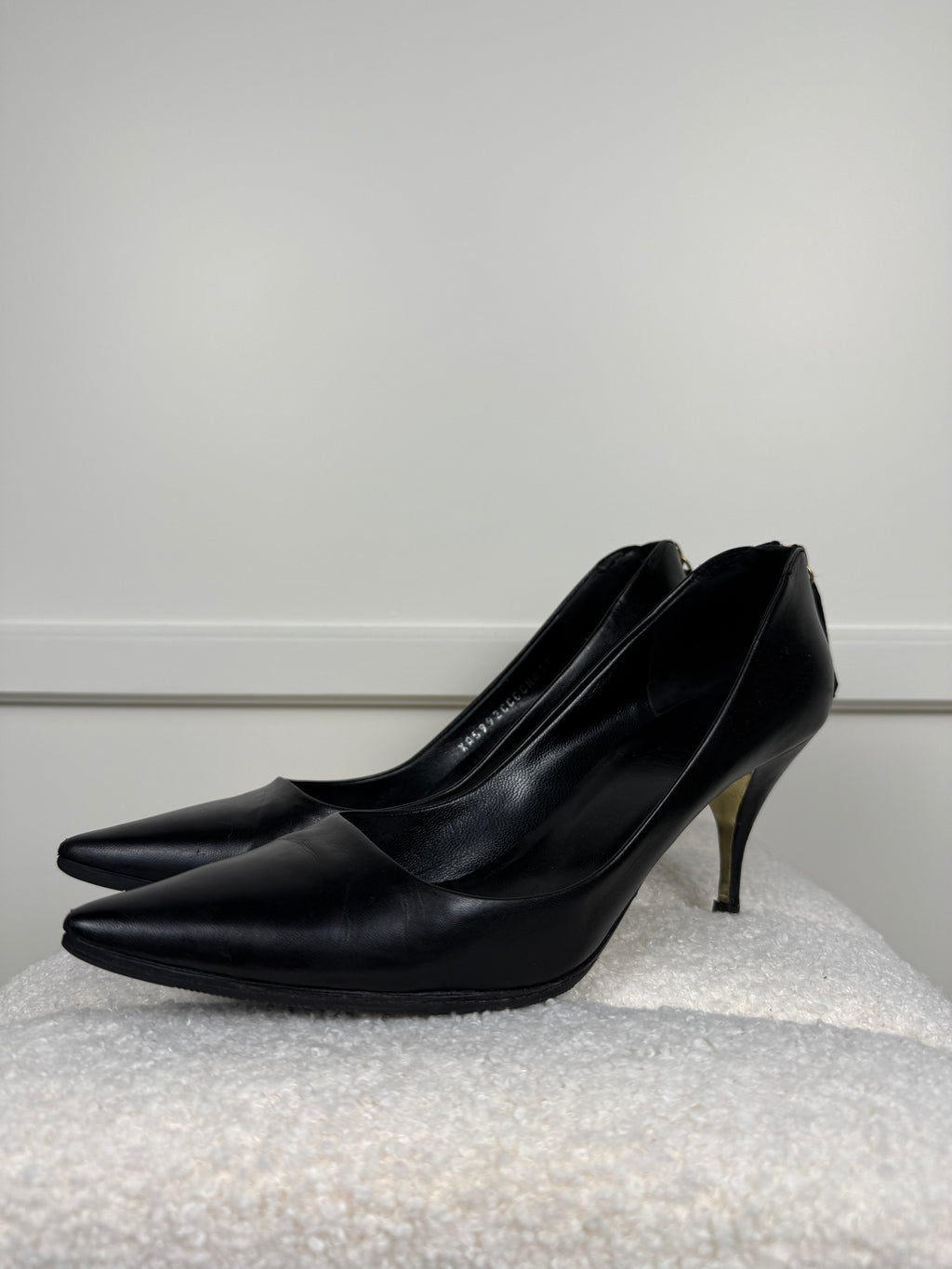 Valentino Leather Heels Black Sz. 39.5 EU