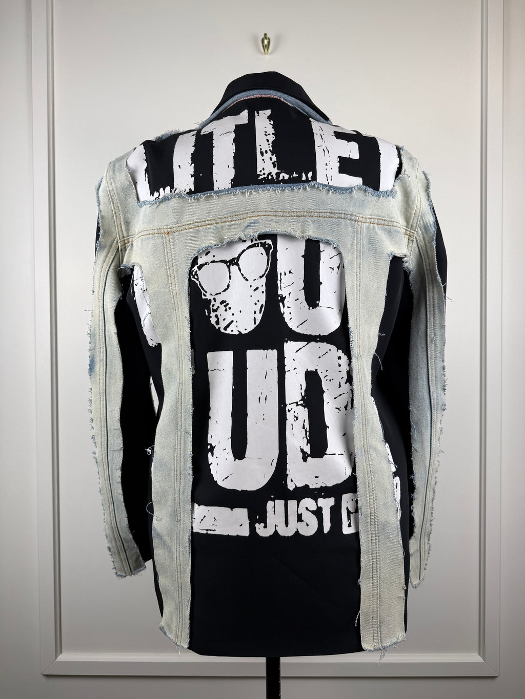 Le Nic & McCoy Jacket Black Jeans Sz. M