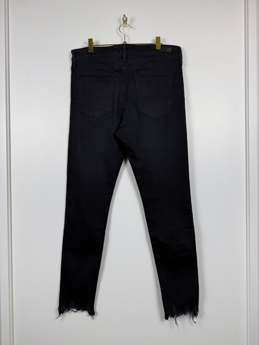 AG Adriano Goldschmied The Farrah Skinny Ankle Jeans – Dunkelgrau – Gr. 32