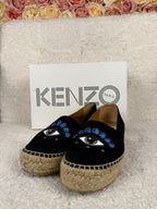 Kenzo Espadrilles Black Multi Sz. 38 EU