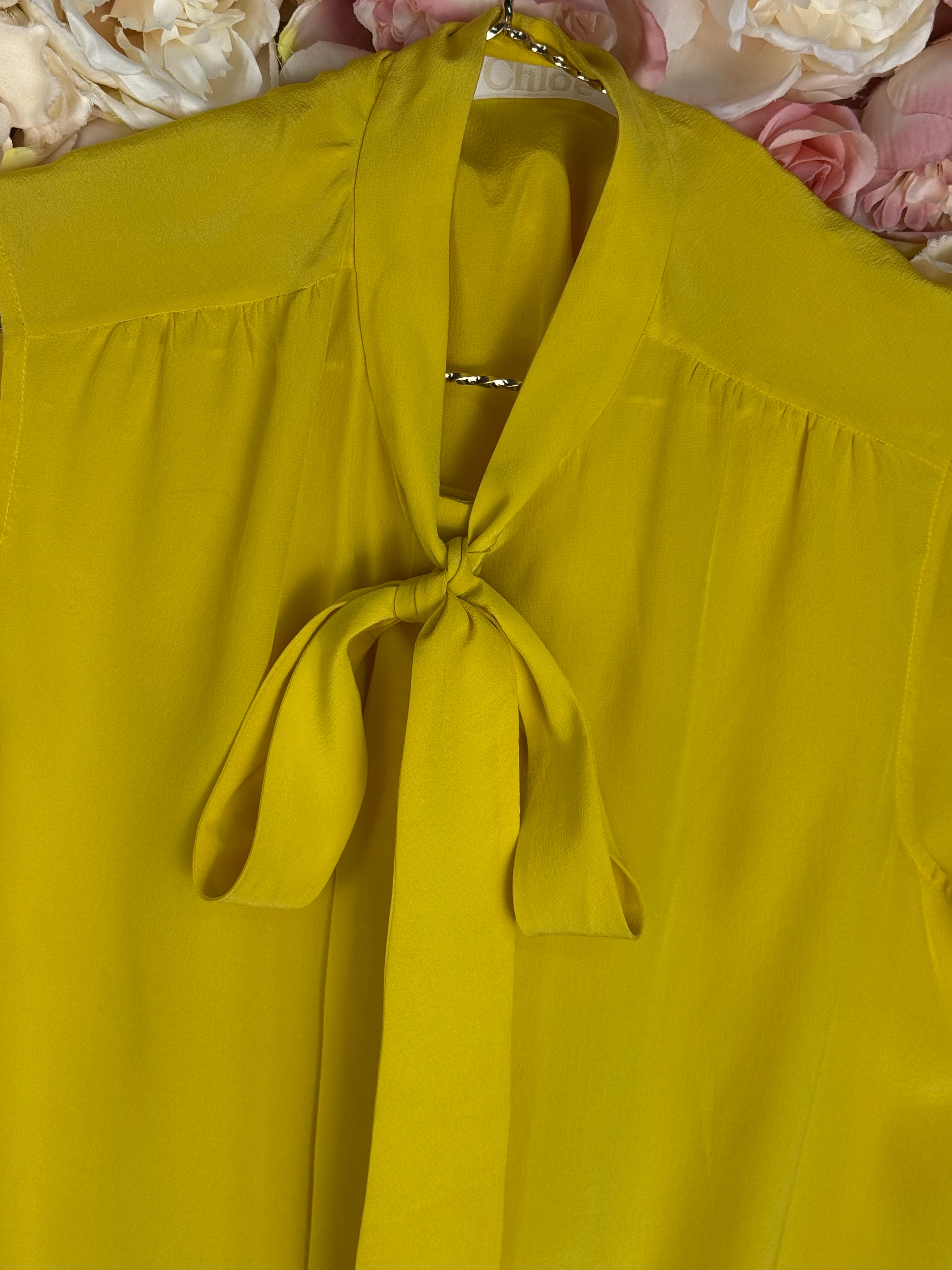 Chloé Top Yellow Sz. 34 DE (36 FR)