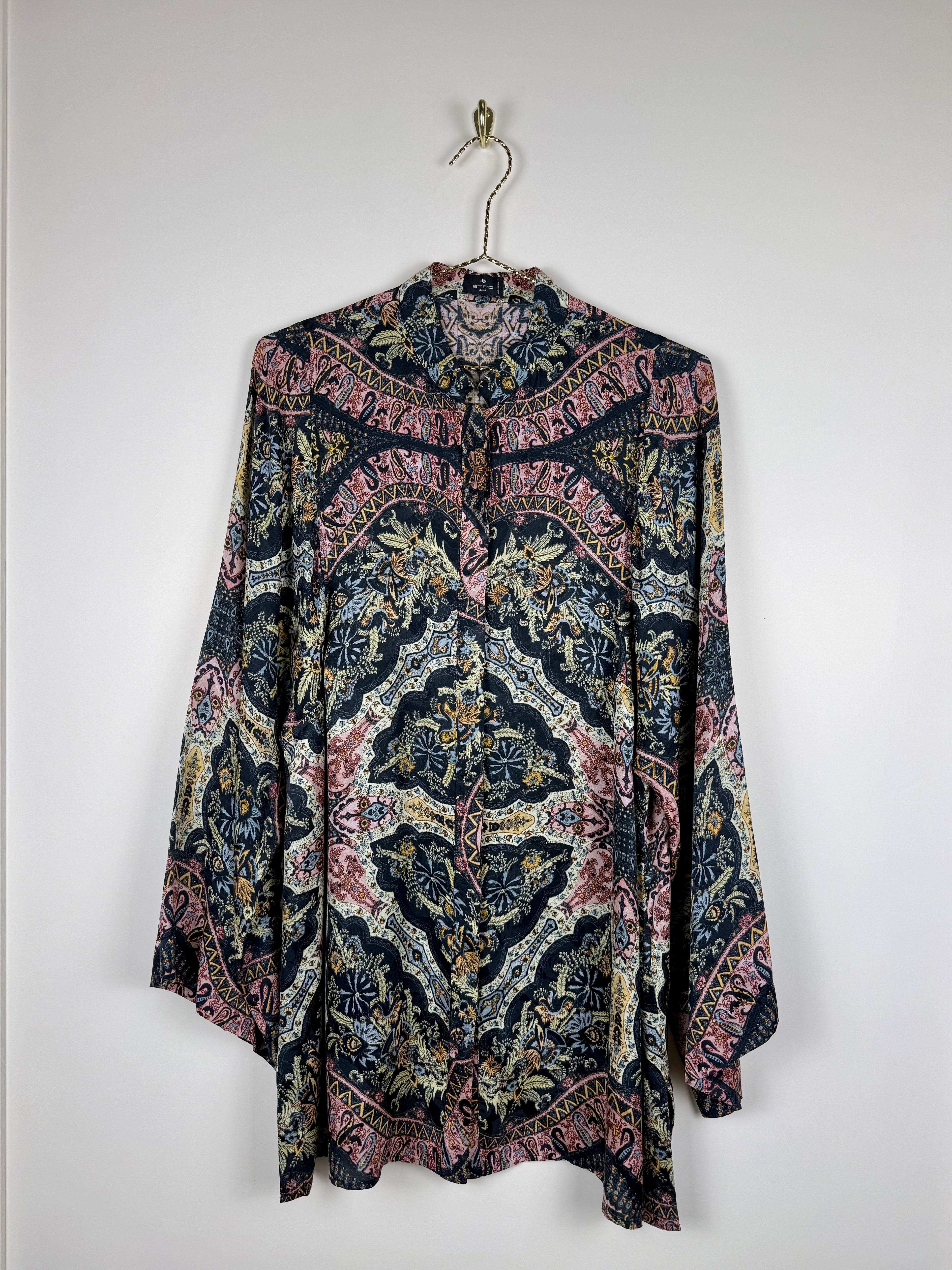 Etro Blouse Multi Sz. 42 DE (46 IT)
