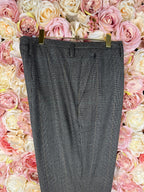 Akris Classic Straight Pants Check Pattern