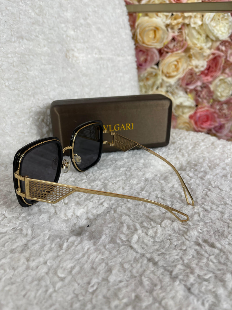 Bulgari Sunglasses Black Gold