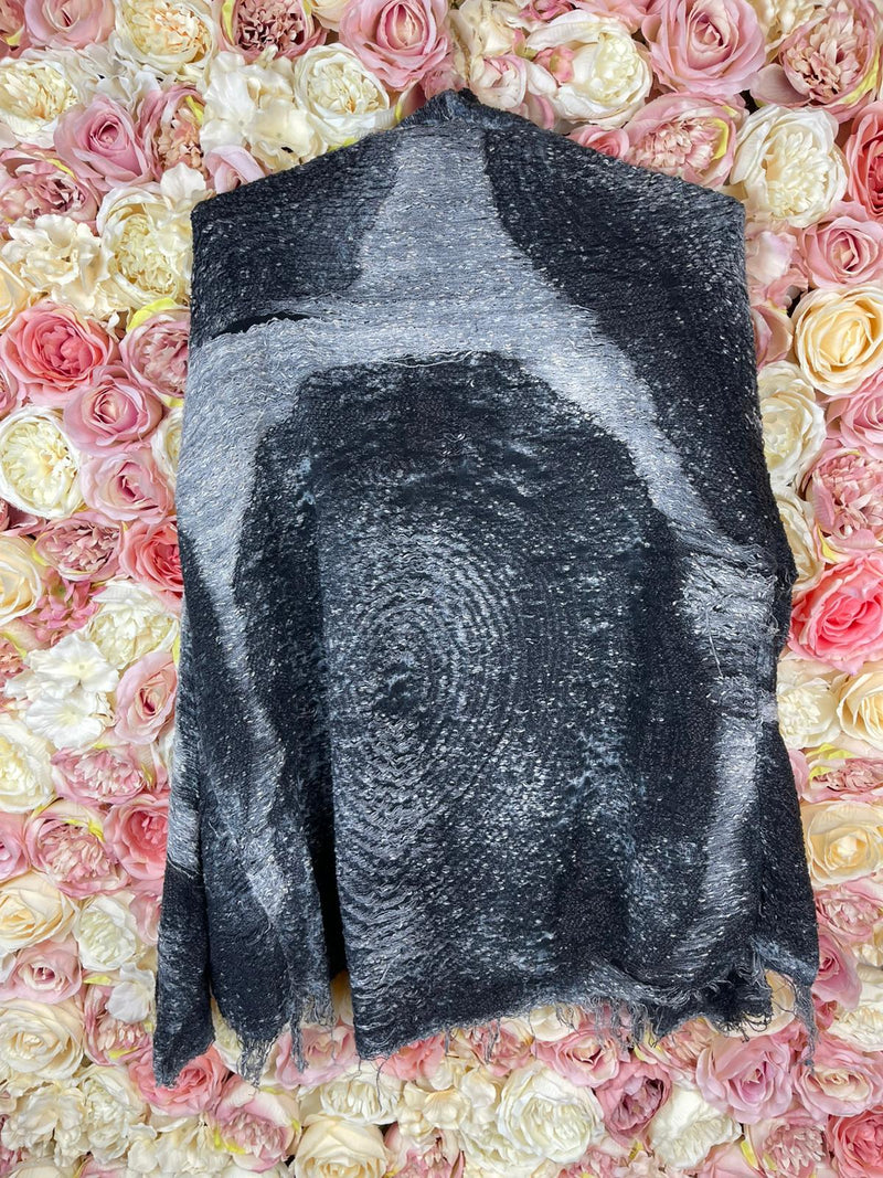 Avant Toi Silk Cotton Cardigan Grey Sz. XL