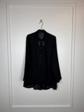 Peter O. Mahler Blouse Black Sz. M (2)