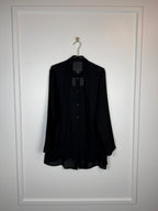 Peter O. Mahler Blouse Black Sz. M (2)