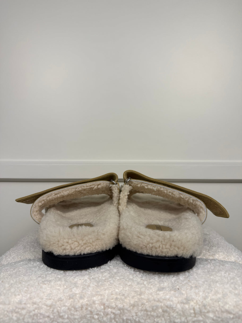 Hermès Teddy Chypre Sandals Beige Men's 41 EU