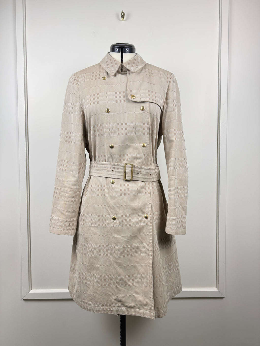 Burberry Vintage Mantel – Beige – Gr. 38 DE