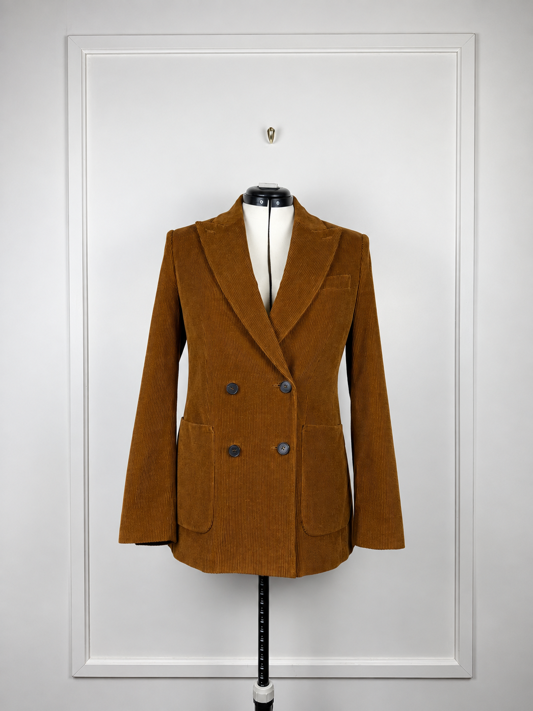 Max Mara Cord-Blazer – Cognac – Gr. 40 EU (44 IT)