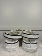 Chanel Dad Sandals White Black