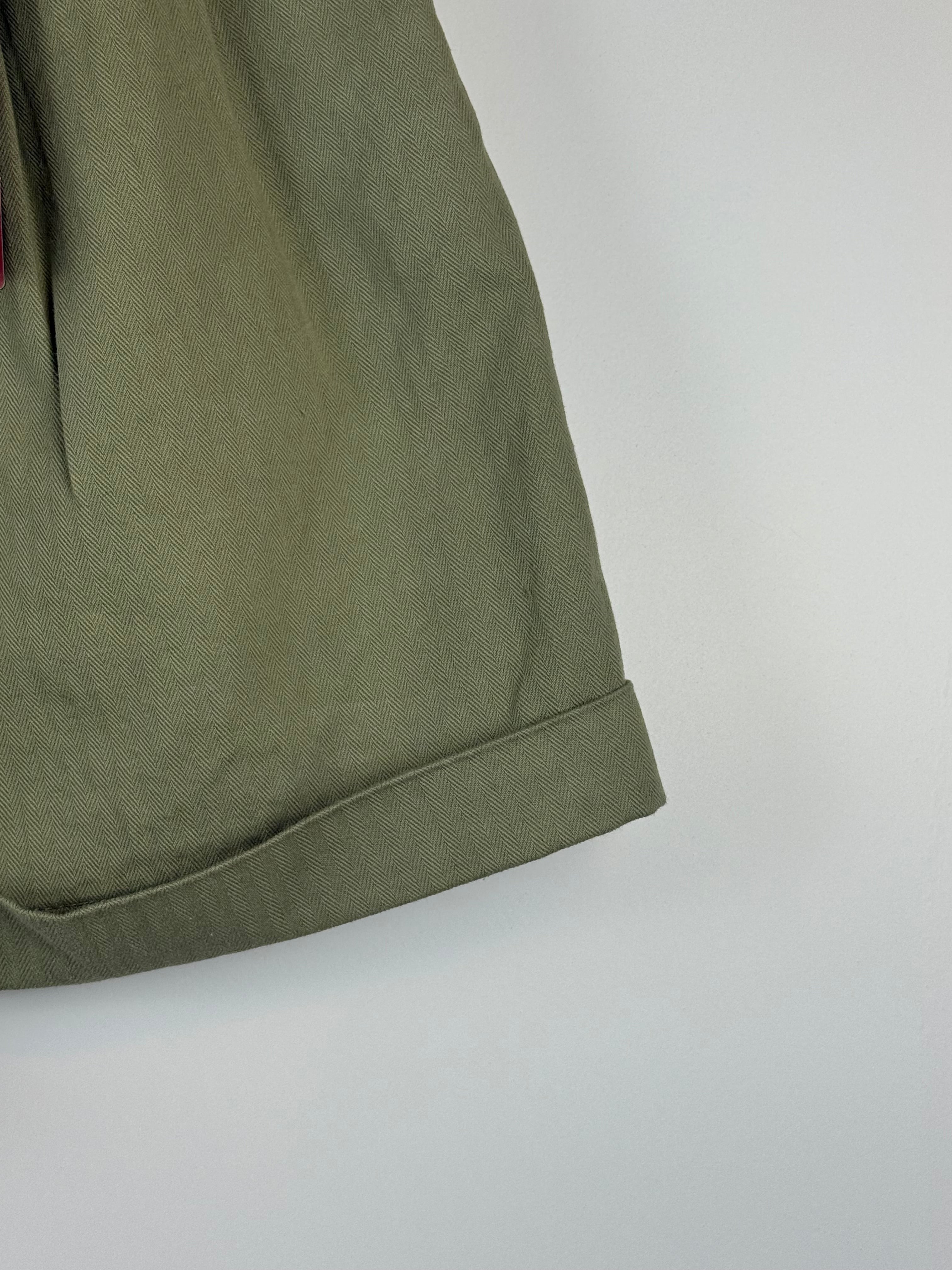 Etro Shorts Green Sz. 34 DE