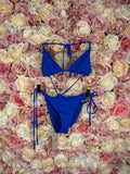 Roberto Cavalli Bikini Blue Sz. M