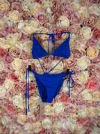 Roberto Cavalli Bikini Blue Sz. M