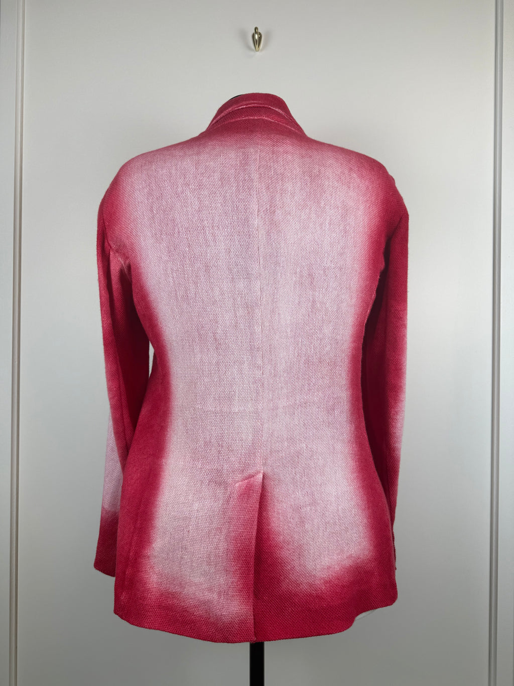 Avant Toi Linen Cotton Mix Jacket Red Sz. L