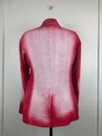 Avant Toi Linen Cotton Mix Jacket Red Sz. L