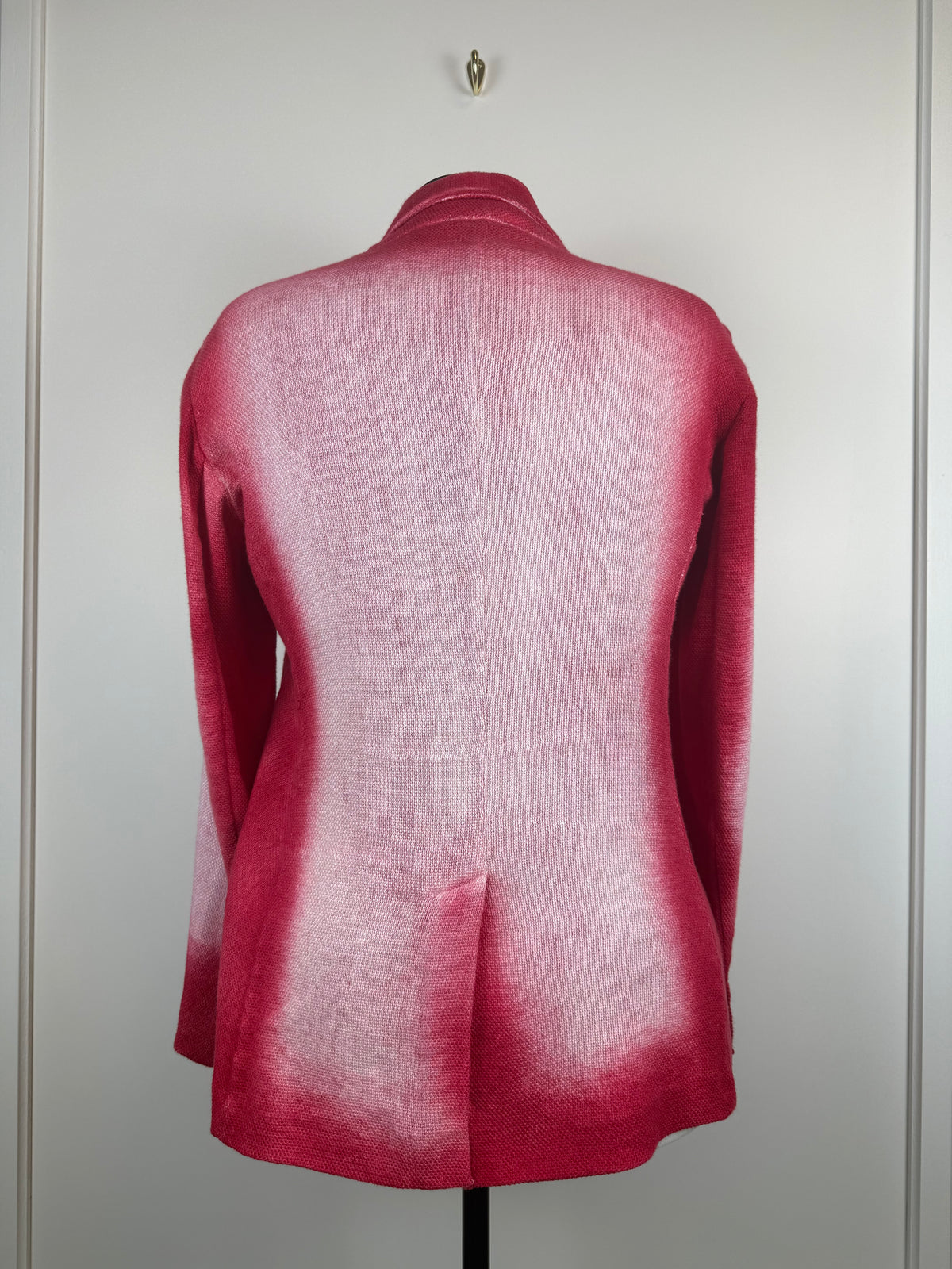 Avant Toi Linen Cotton Mix Jacket Red Sz. L