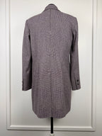 Barbara Lohmann Cashmere Blazer Bordeaux Multi Sz. 40 DE