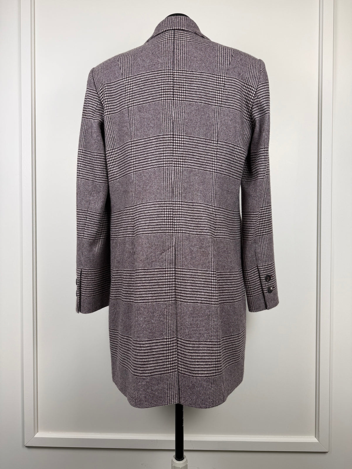 Barbara Lohmann Cashmere Blazer Bordeaux Multi Sz. 40 DE