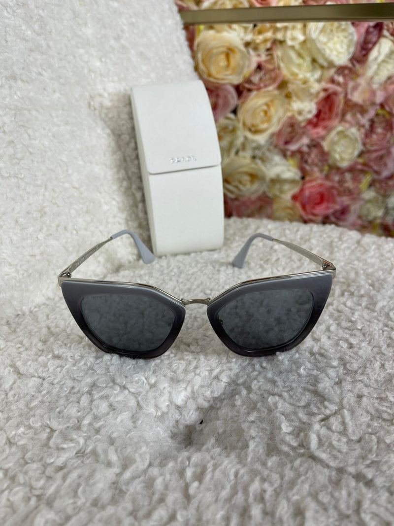 Prada Sunglasses Grey Silver