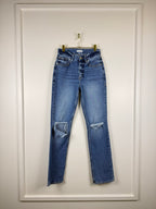 Good American Ripped Jeans Blue Sz. XS