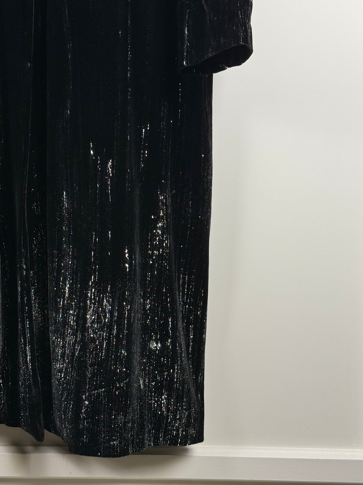 Avant Toi Mantel – Schwarz/Silber – Gr. M