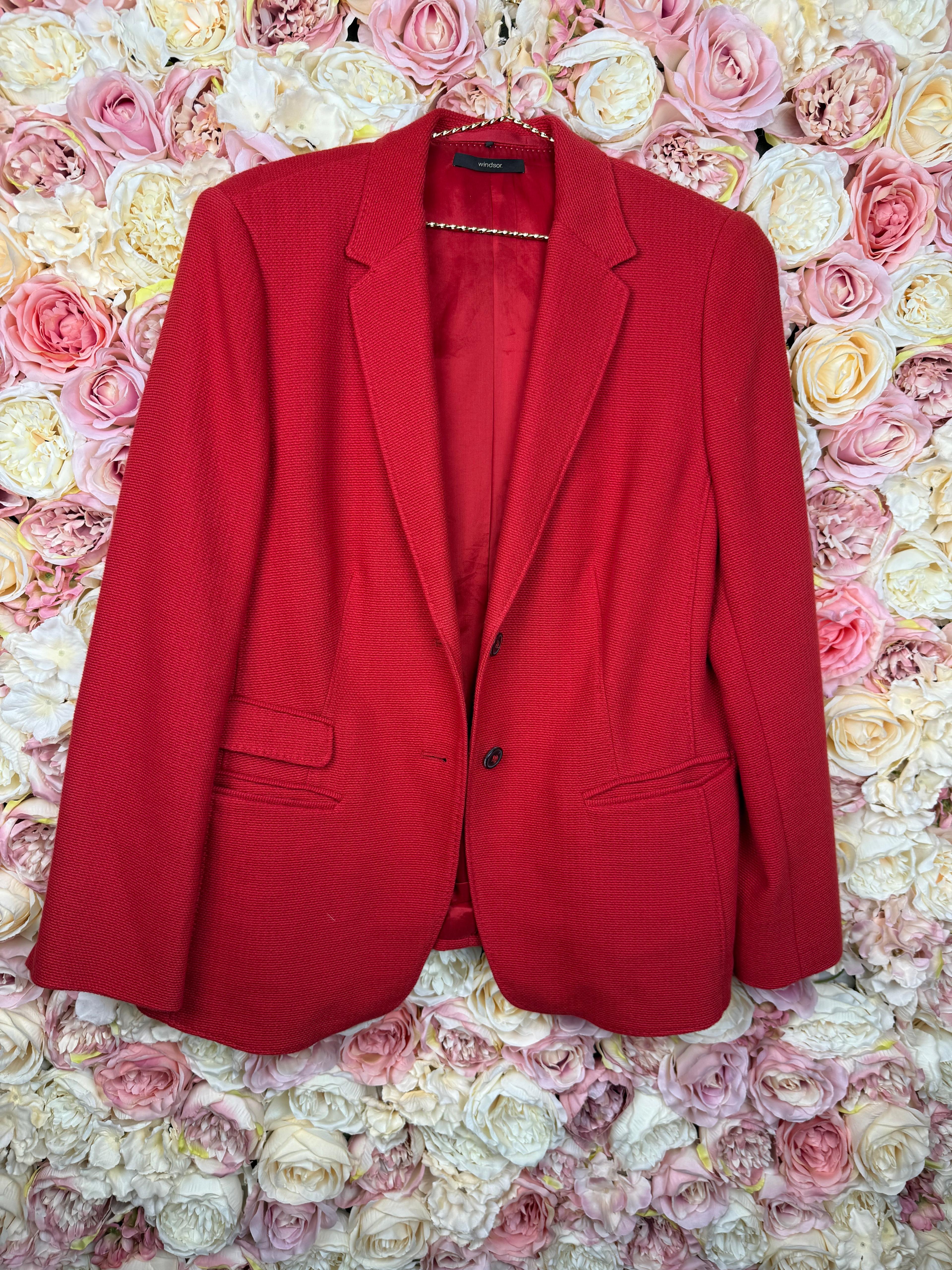 Windsor Classic Blazer Red Sz. 42 DE