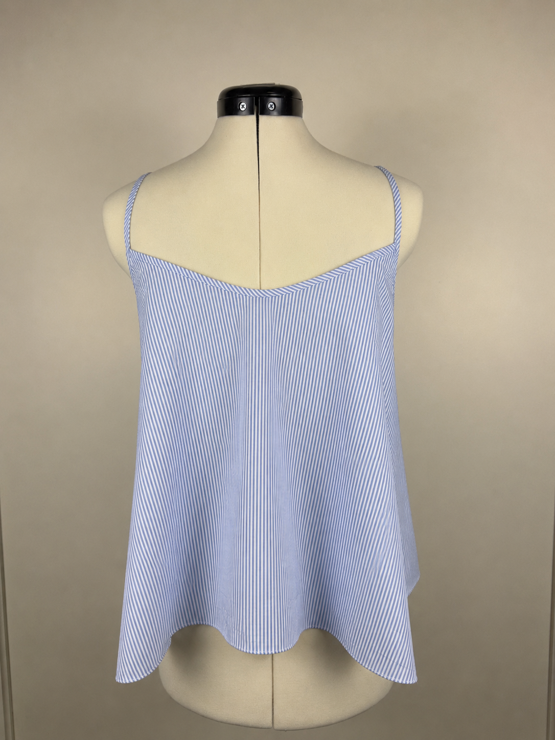 Ewa Herzog Striped Cotton Top Blue White Sz. 36 DE