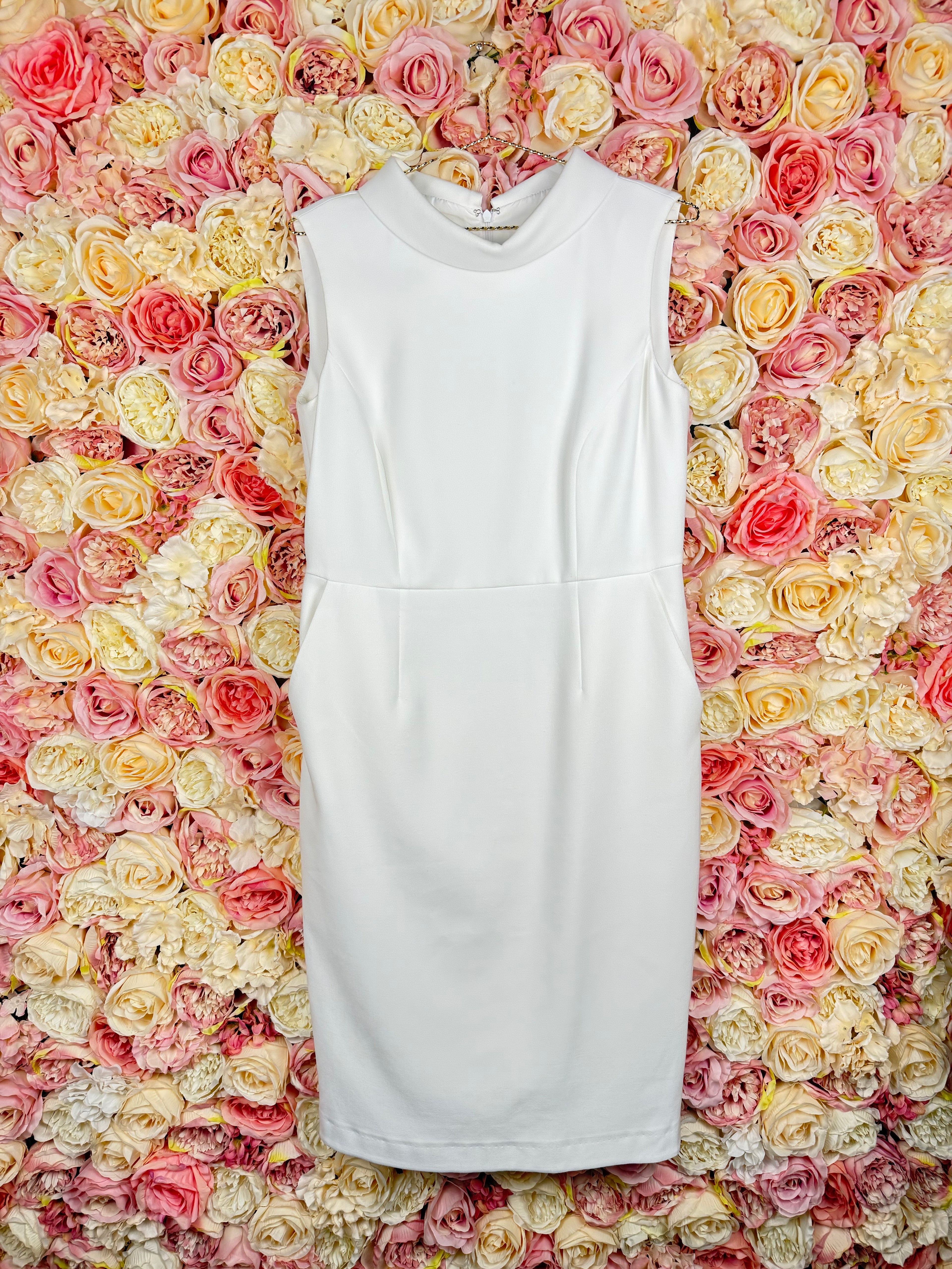 Madeleine Dress White Sz. 40 DE
