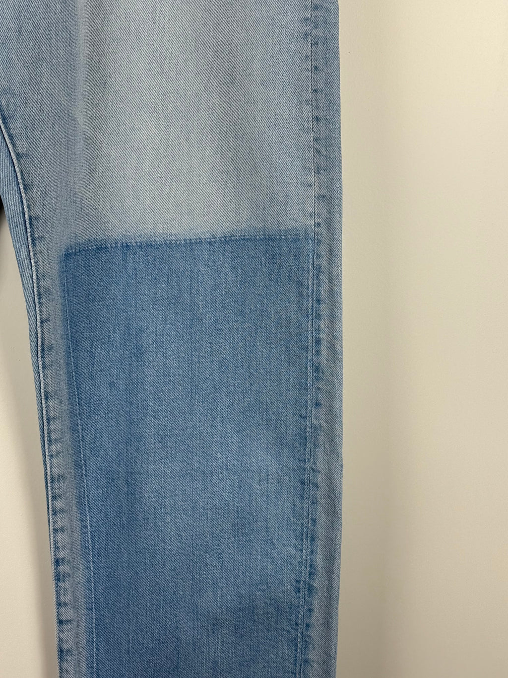 Mother Jeans "The Ditcher Crop" Light Blue Size 29