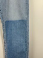 Mother Jeans "The Ditcher Crop" Light Blue Size 29