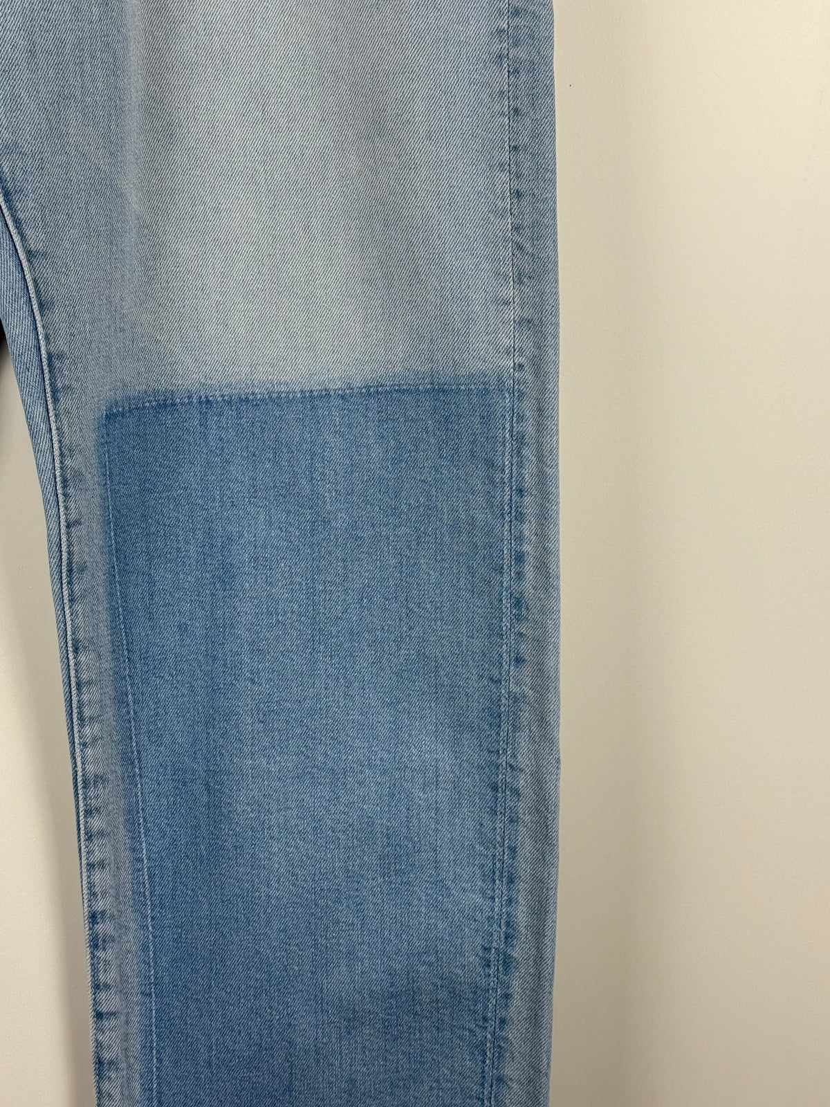Mother Jeans "The Ditcher Crop" Light Blue Size 29