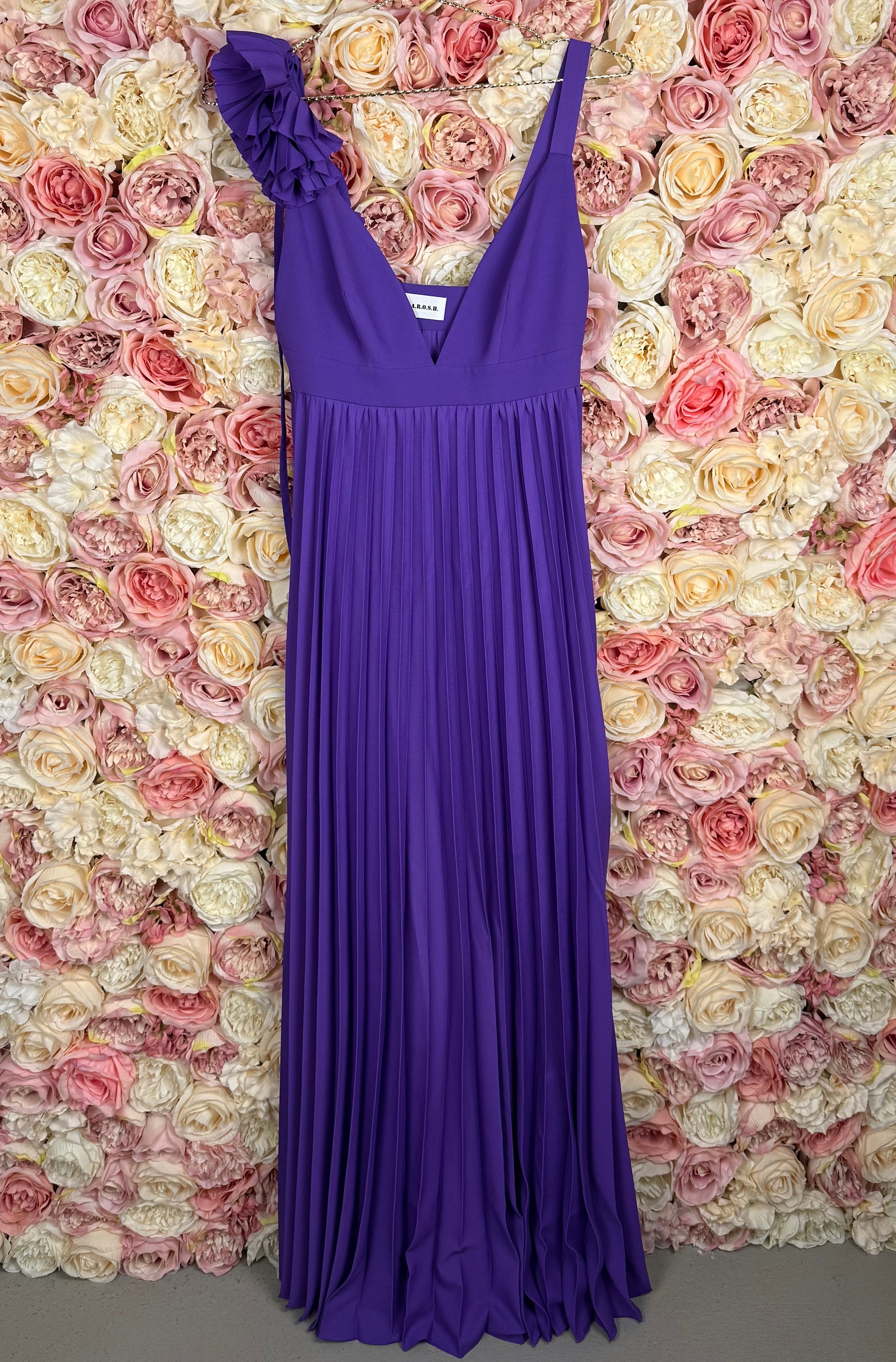 P.A.R.O.S.H. Long Dress Purple Sz. XS